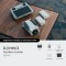 DJI Mini 3 Fly More Combo dronas su RC valdymo pultu su ekranu ir papildomais aksesuarais