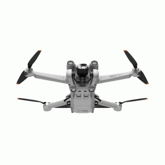Dronas DJI Mini 3 Pro su RC pultu