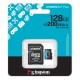 KINGSTON 128GB microSD 200R (su adapteriu)