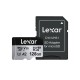 Lexar microSDXC Professional SILVER Plus UHS-I/U3/A2/4K R205/W150 (V30) 128GB (su adapteriu)