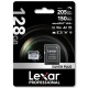 Lexar microSDXC Professional SILVER Plus UHS-I/U3/A2/4K R205/W150 (V30) 128GB (su adapteriu)