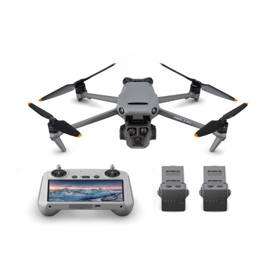DJI Mavic 3 Pro Fly More Combo dronas su DJI RC pultu