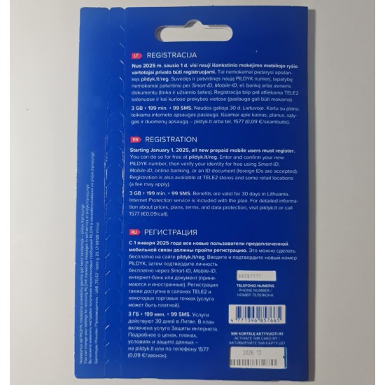 Telefono numeris +370 6839 111 7