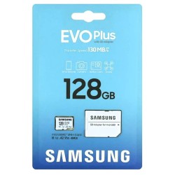 EVO Plus micro SD kortelė128GB/V30-SAMSUNG